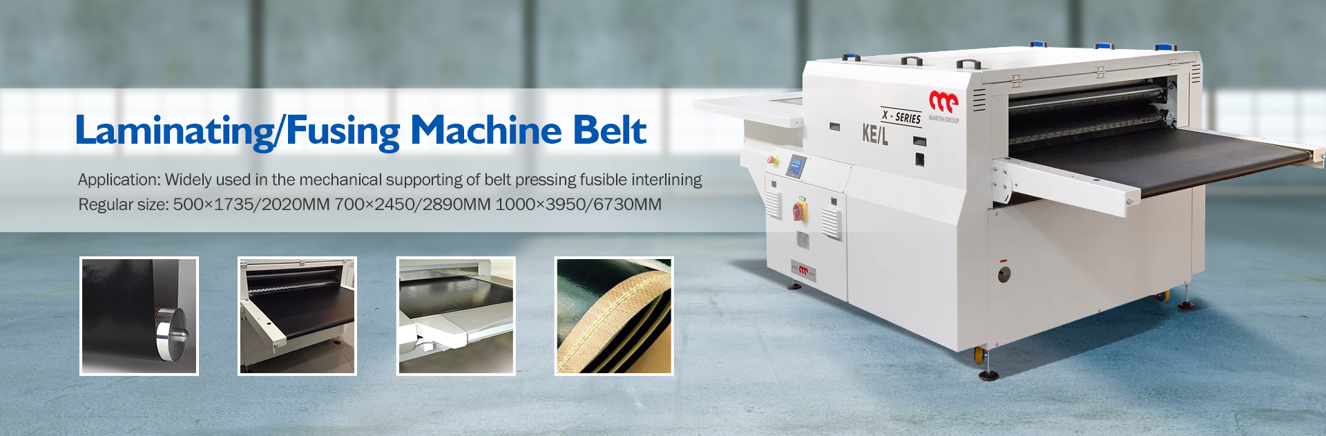 PTFE Teflon Laminating/Fusing Machine Belt