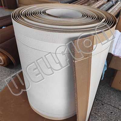 PTFE Teflon high temperature conveyor belt wear repair method!