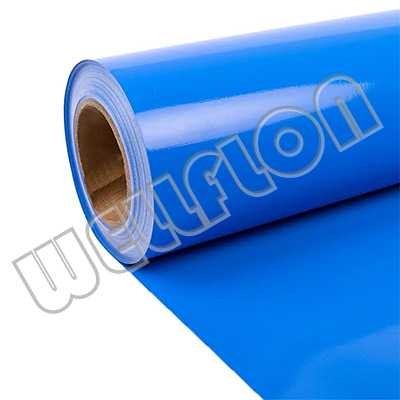 Blue PTFE Teflon Coated Fiberglass Fabrics