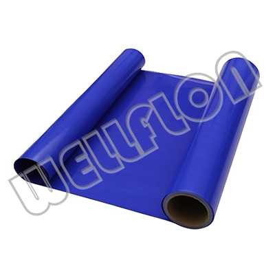 Blue PTFE Teflon Coated Fiberglass Fabrics