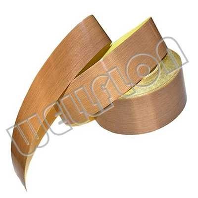 PTFE Teflon Coated Adhesive Rolled Tapes