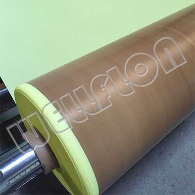 PTFE Teflon Coated Adhesive Rolled Tapes